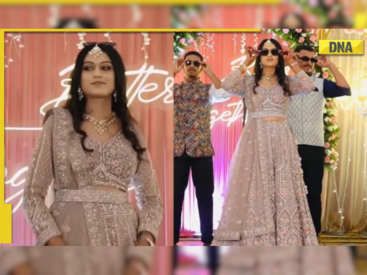 Desi bride and her squad dance to 'Kala Chashma' on wedding day, netizens say 'mauj kardi'