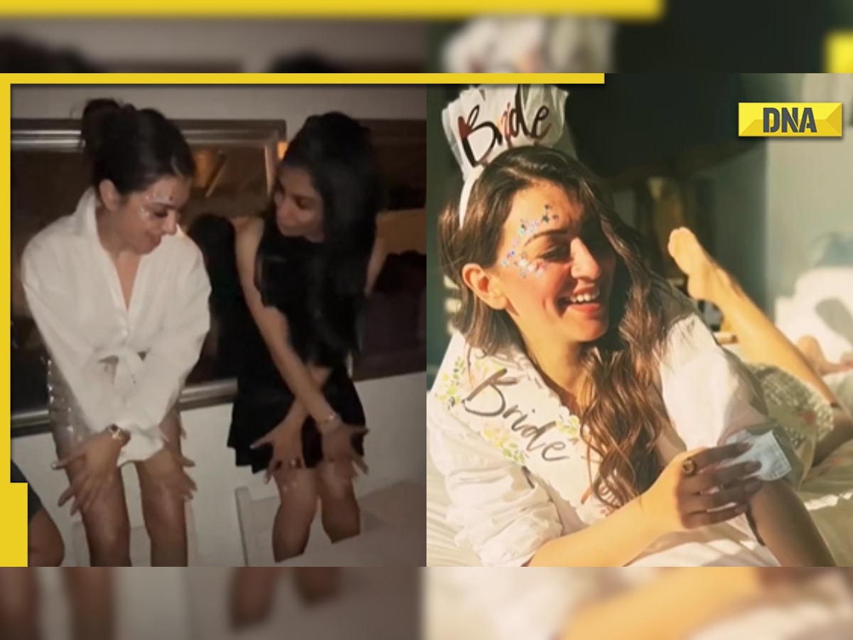 Inside video of Hansika Motwani's 'best bachelorette ever' in Greece