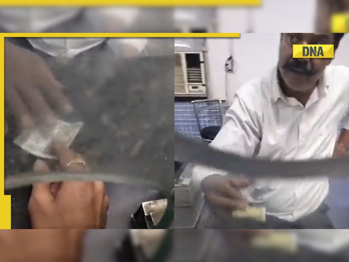 Viral video: Railway employee swaps passenger's Rs 500 note for Rs 20, disciplinary action taken