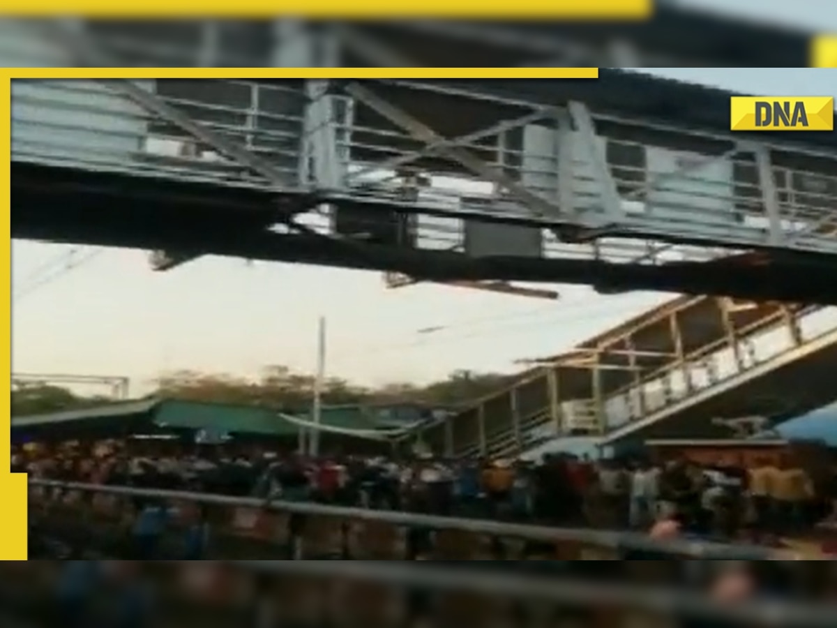 Maharashtra: Part of foot over bridge at Balharshah railway station collapses, several injured