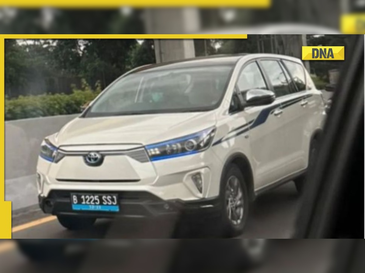 Toyota Innova Crysta EV spotted testing ahead of Innova Hycross India launch