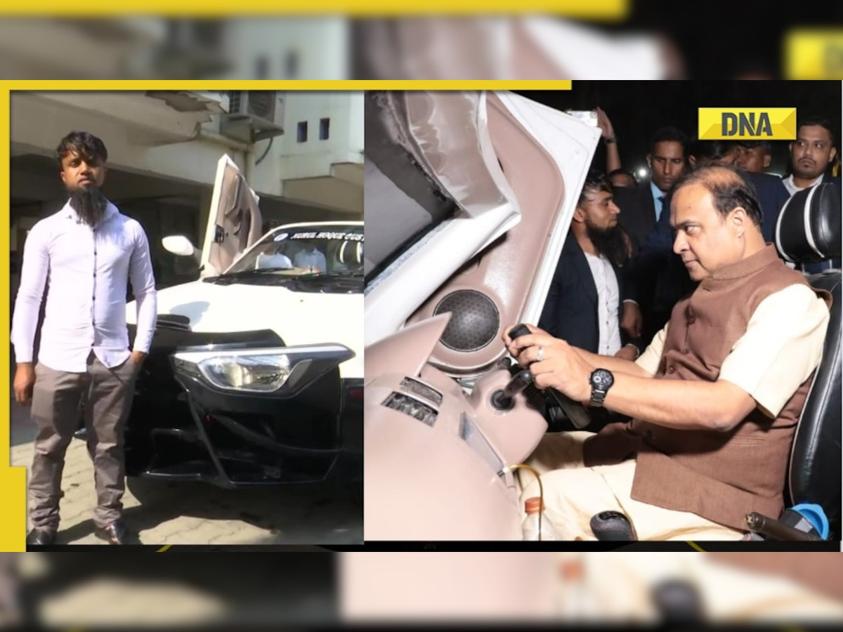 Mechanic modifies Maruti Suzuki Swift into 'Lamborghini' as gift for Assam CM Himanta Biswa Sarma