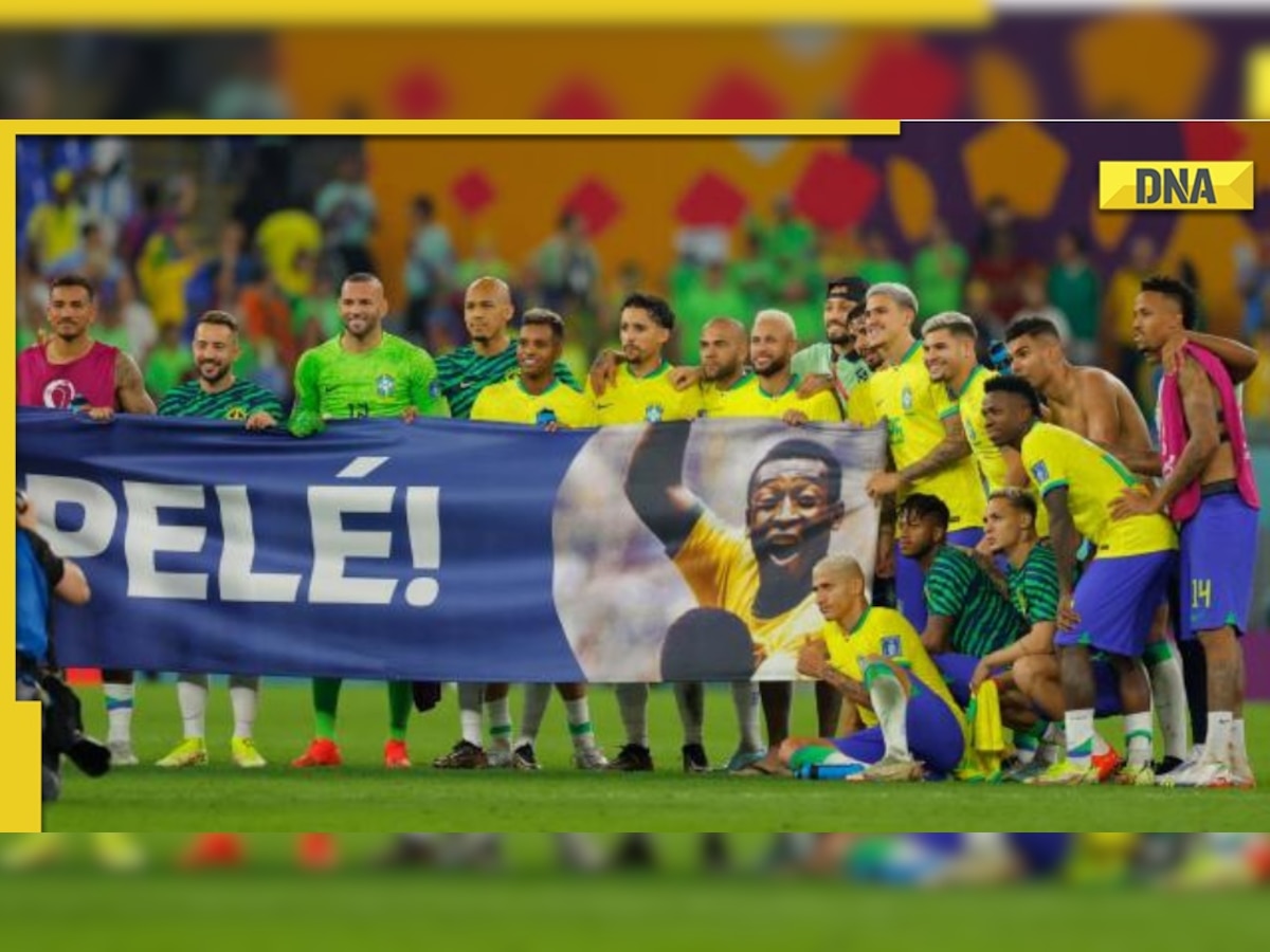 Watch: Brazil players give tribute to Pele after their emphatic win over South Korea by 4-1