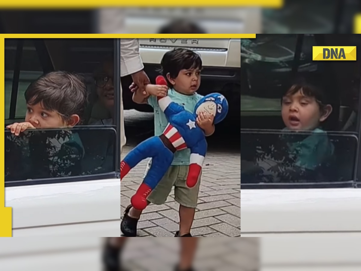 Kareena Kapoor's son Jeh Ali Khan makes netizens go 'awwww' with cute viral video