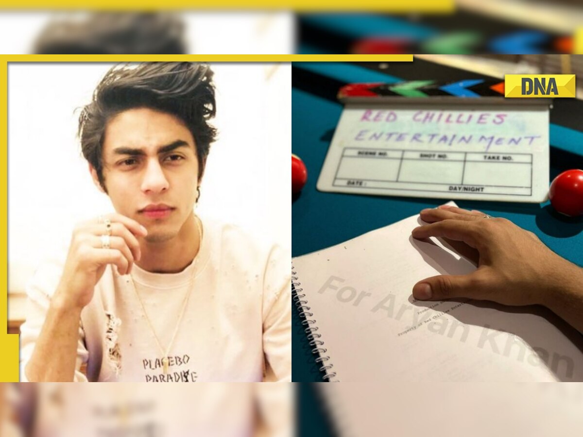 Shah Rukh Khan's son Aryan Khan set to direct his FIRST project, wraps up writing