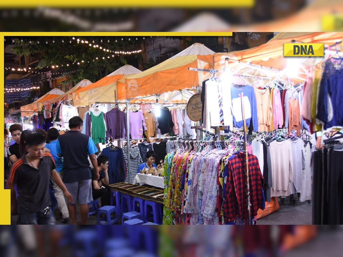 Raghubir Nagar: Midnight market in Delhi where you can buy T-Shirts for ...