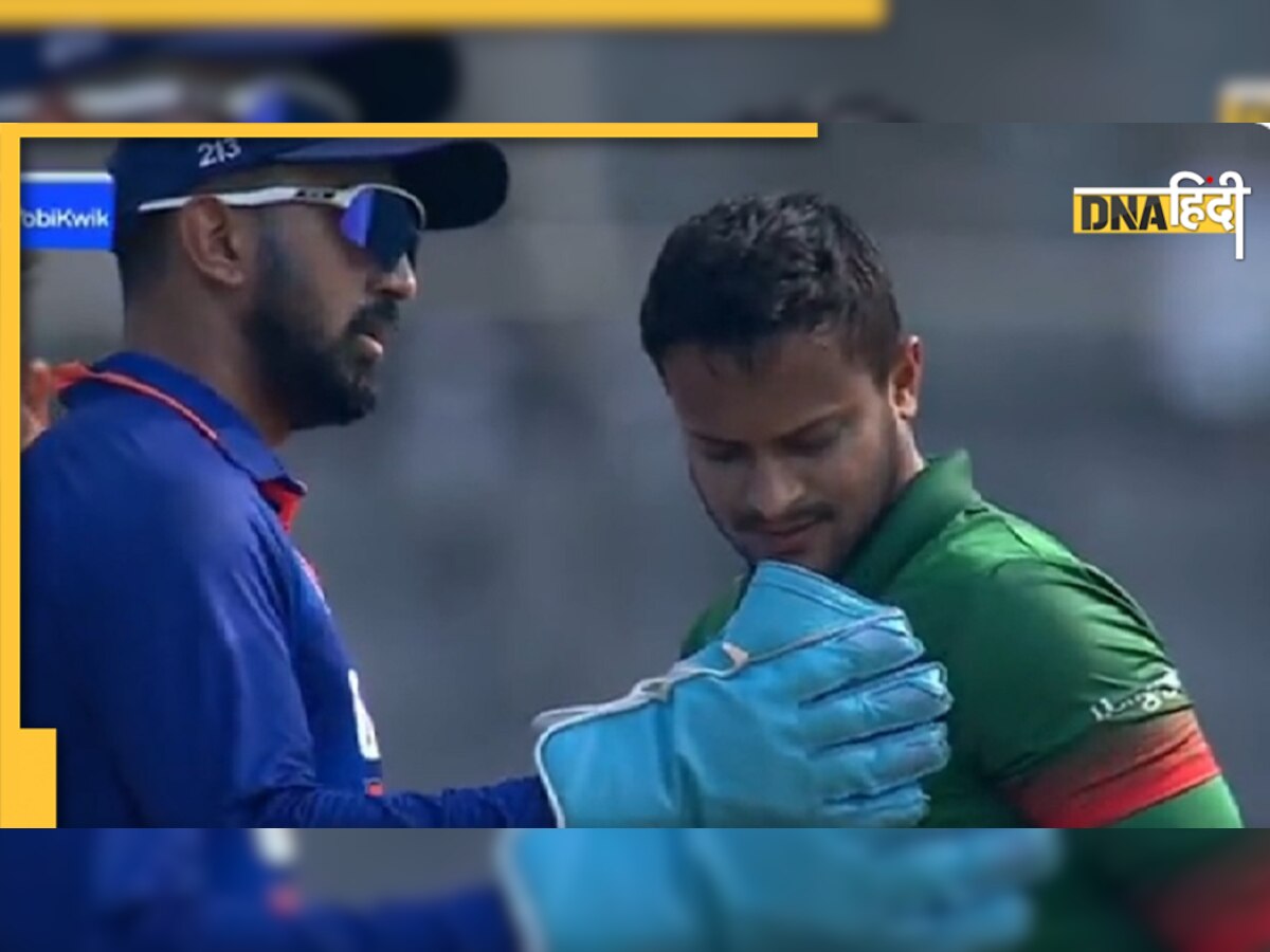 Ind Vs Ban 2nd ODI: उमरान मलिक की रफ्तार से बौखलाए शाकिब अल हसन, वीडियो में देखें कैसे करने लगे केएल राहुल से शिकायत