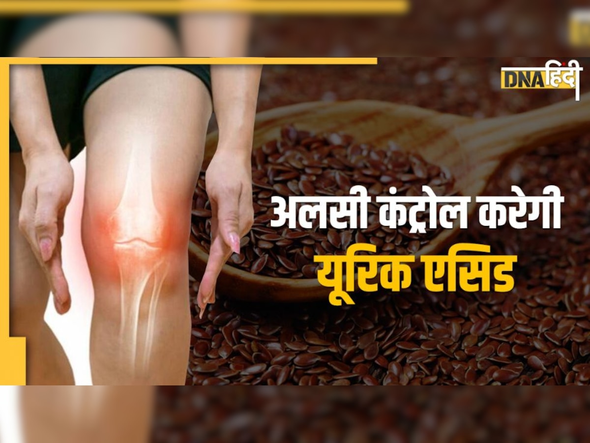 Flax Seeds in Uric Acid : ब्लड और हड्डियों से यूरिक एसिड को चूस लेगा अलसी का बीज, घुटने का दर्द होगा छूमंतर