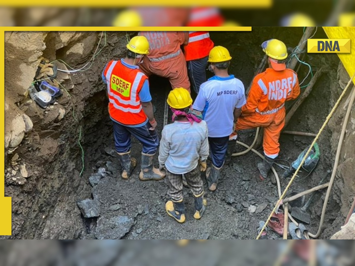 Madhya Pradesh: 8-year-old Tanmay Sahu, who fell into 55-foot borewell in Betul, dies after 70 hours of rescue attempts