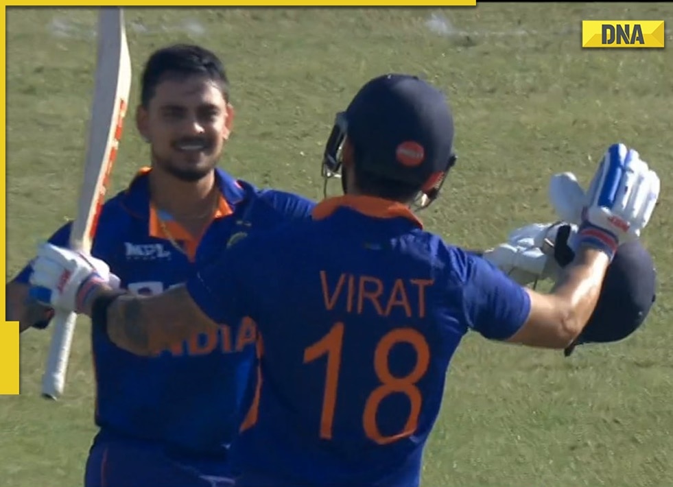 IND Vs BAN 3rd ODI: Ishan Kishan Celebrates Double Hundred With Virat ...