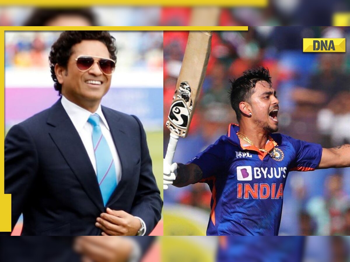 Sachin Tendulkar congratulates Ishan Kishan for his brilliant 210 runs knock in 3rd ODI vs Bangladesh