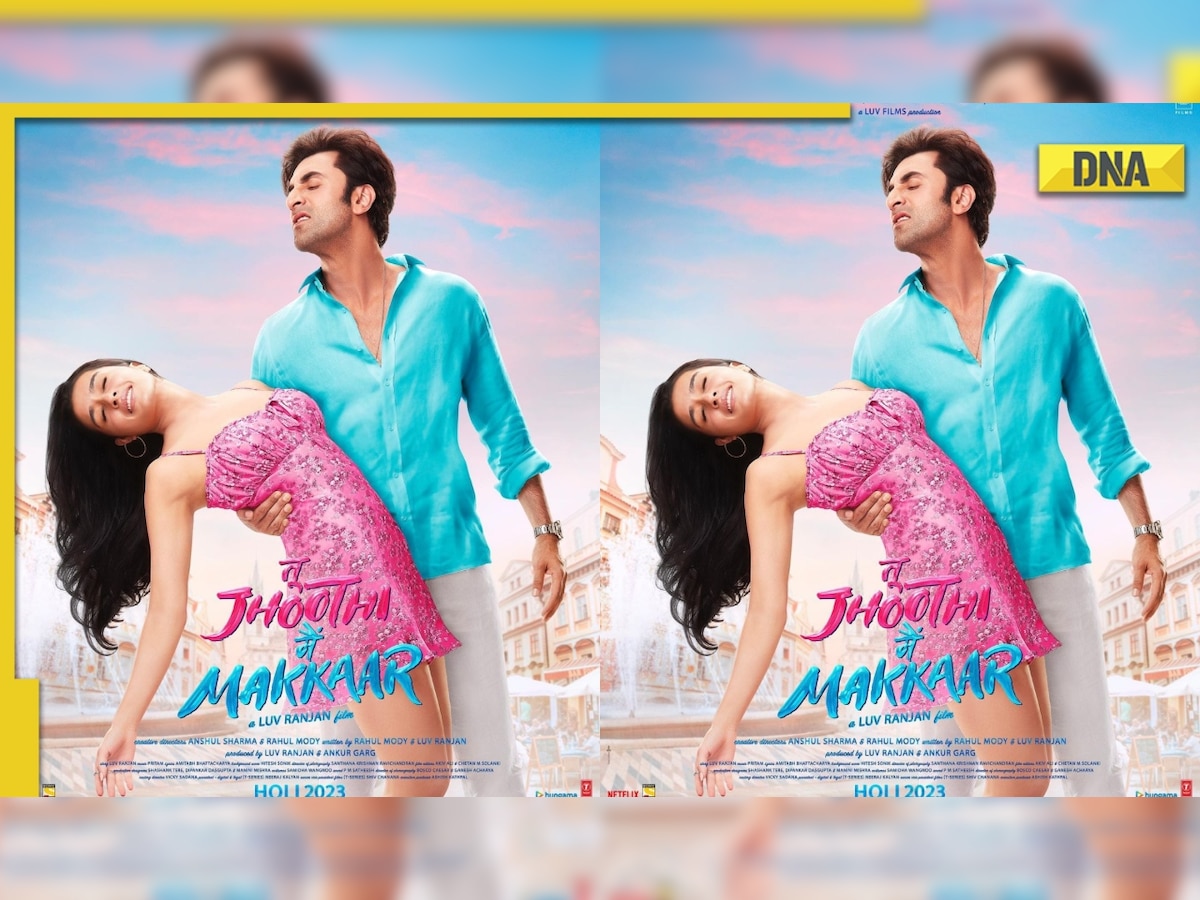 Tu Jhoothi Main Makkaar: Ranbir Kapoor, Shraddha Kapoor starrer's first poster out