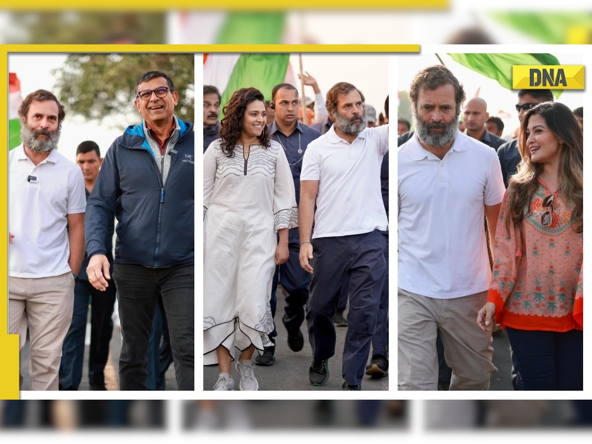 Bharat Jodo Yatra | From Raghuram Rajan to Riya Sen, how celebs have turned Rahul Gandhi's Yatra into a starry affair