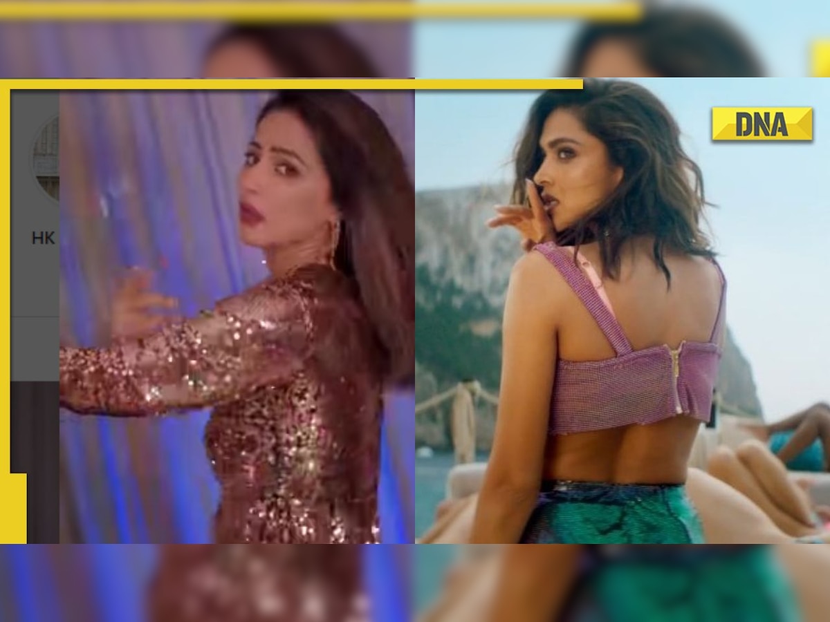 Hina Khan showcases sexy side by vibing on Deepika Padukone's Besharam Rang, leaves netizens unimpressed