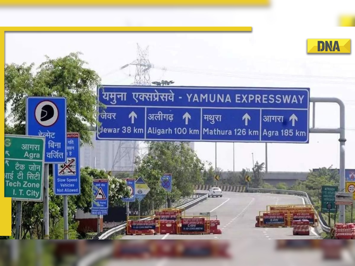 Yamuna Expressway’s speed limit lowered from today, THIS is the new limit