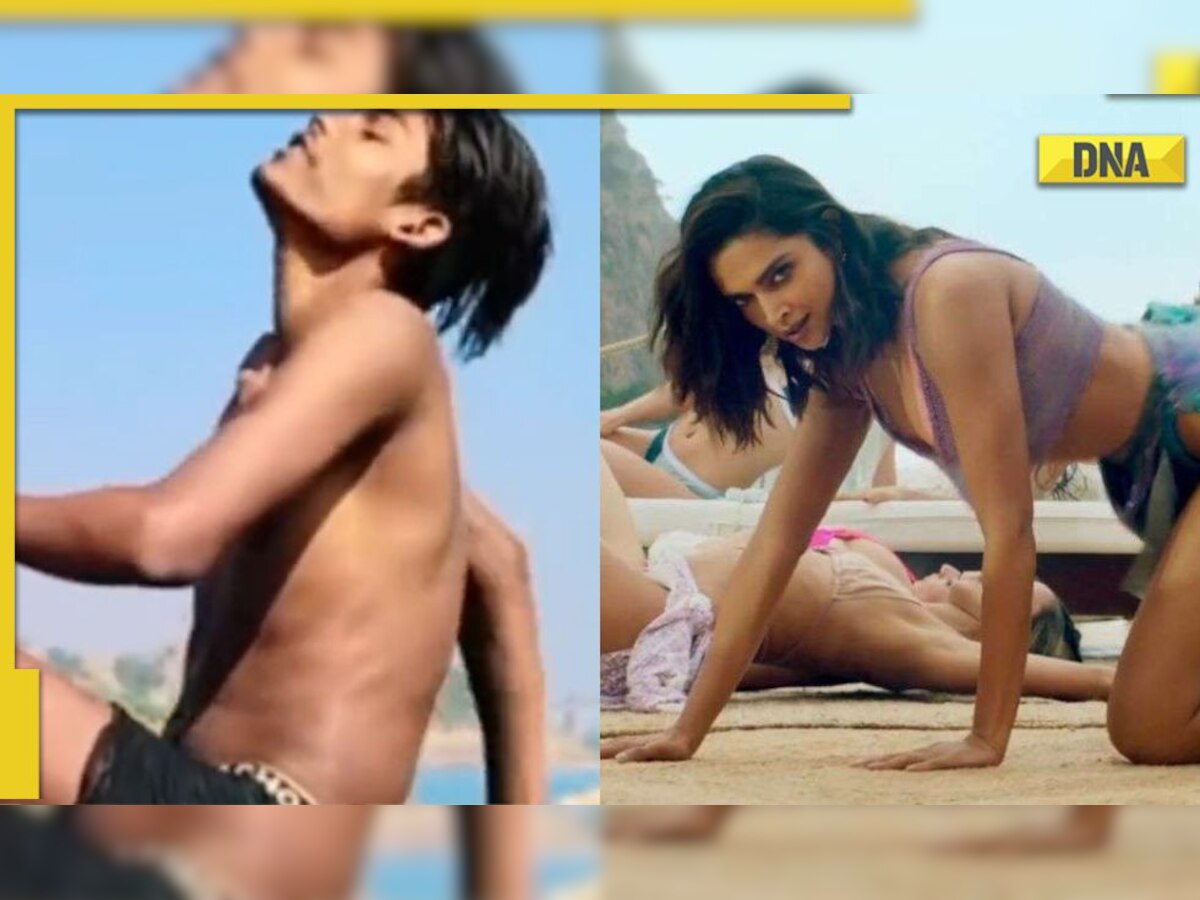 Recreation of SRK-Deepika starrer Pathaan's 'Besharam Rang' goes viral; video leaves netizens in splits