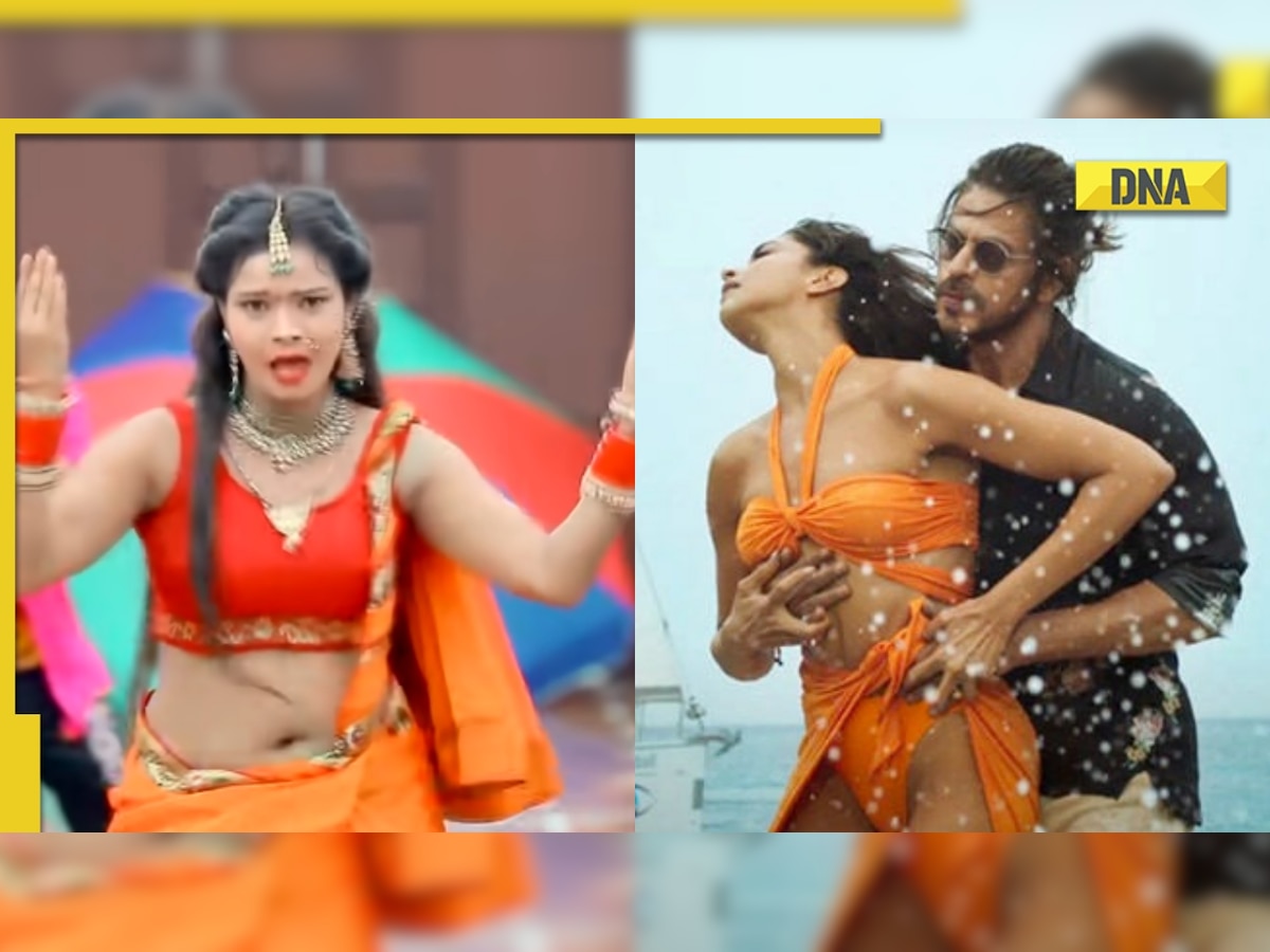 This Bhojpuri version of SRK-Deepika starrer Pathaan's 'Besharam Rang' will  crack you up, viral video