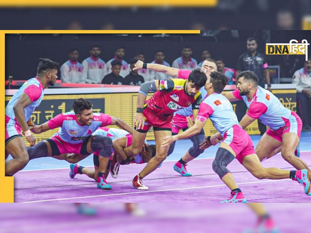 PKL 9: 6 साल बाद फाइनल में पहुंची Jaipur Pink Panthers, सेमीफाइनल में Bengaluru Bulls को चटाई धूल