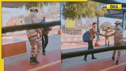 Boy touches army personnel's feet at railway station, viral video wins hearts