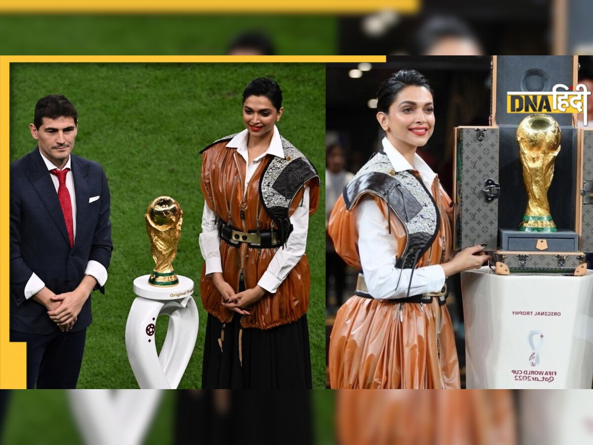 Pathaan के बाद FIFA World Cup में अपने आउटफिट को लेकर ट्रोल हुईं Deepika Padukone, लोग बोले 'Ranveer के कपड़े'