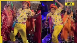 Man steals the show with his energetic dance performance on Rajasthani song, viral video