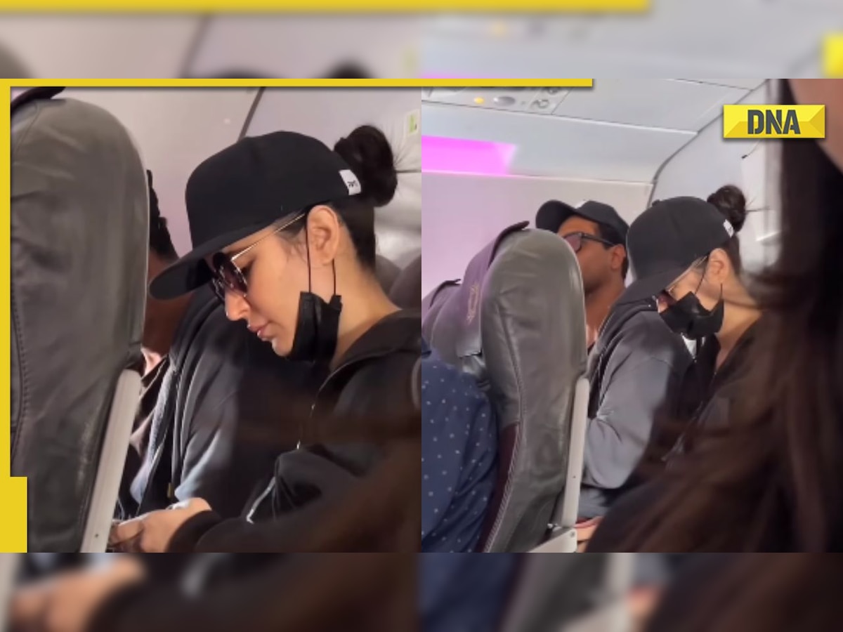 Katrina Kaif, Vicky Kaushal stun the internet by traveling in economy class, netizens call them 'down to earth'