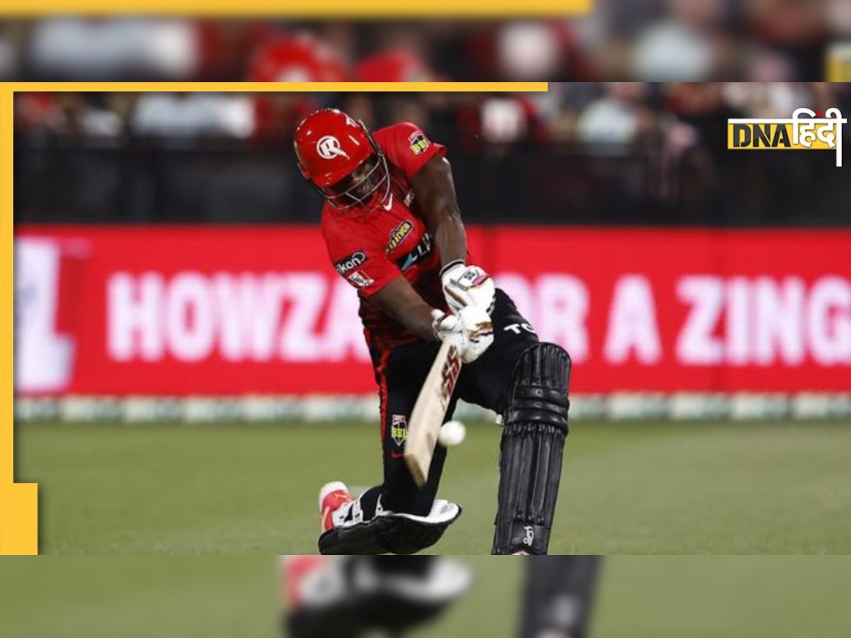 BBL 12: 9 रन पर ही गिर गए थे 4 विकेट फिर Andre Russell ने खेली तूफानी पारी, जड़ दिए 6 छक्के, देखें वीडियो