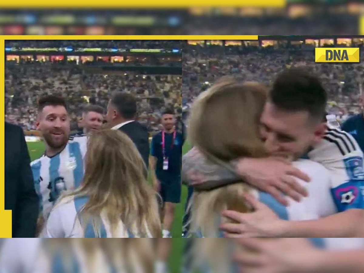 Meet Antonia Farias, the woman who hugged Lionel Messi after Argentina won the 2022 FIFA World Cup