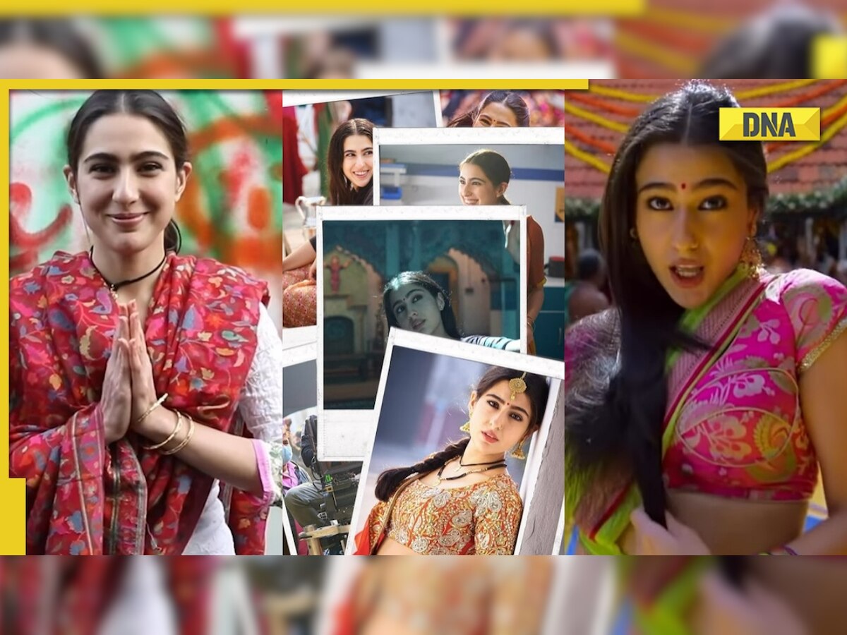 Sara Ali Khan shares BTS moments from Atrangi Re sets as Aanand L Rai's film completes a year