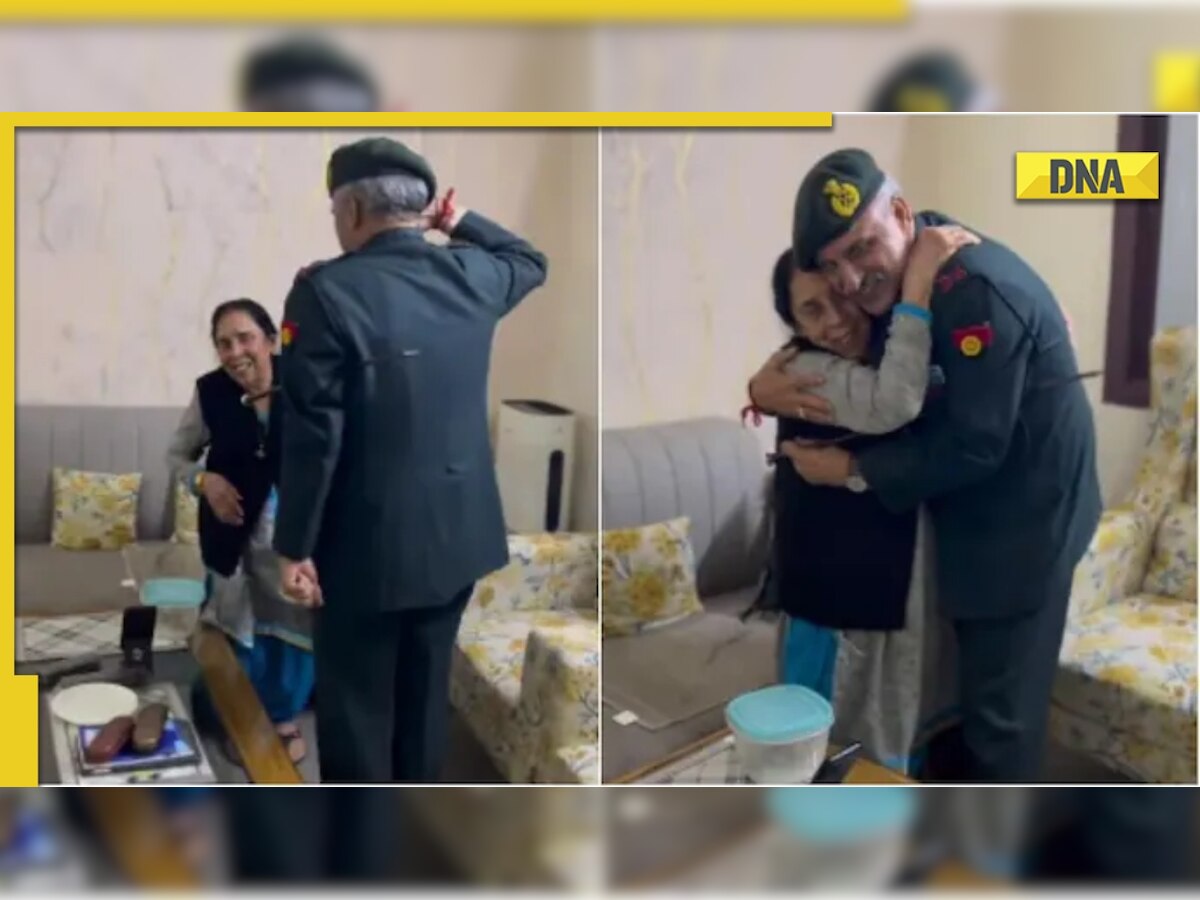 Army officer gives final salute to mother before retirement, viral video leaves internet emotional