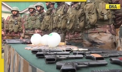 J-K: War-like stores including 12 Chinese pistols and AK 74 rifles recovered in Uri