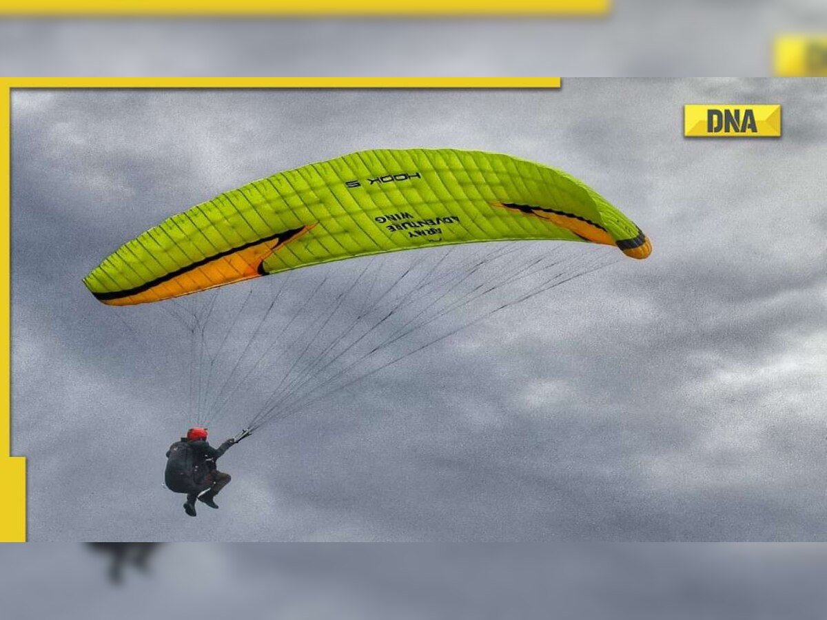 Korean man dies after falling from 50 feet while paragliding in Gujarat, incident caught on camera