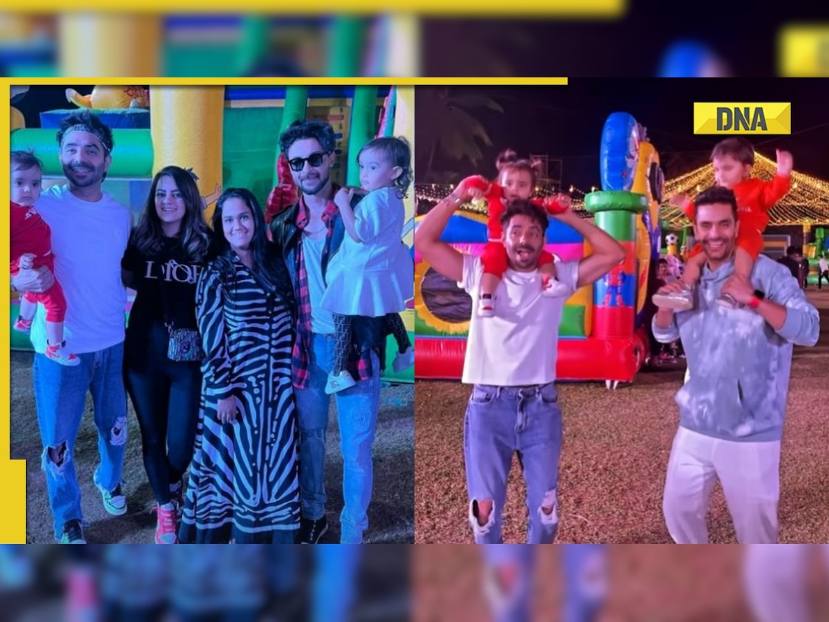 Aparshakti Khurana, Angad Bedi, Varun Sharma attend Salman Khan's niece Ayat's pre-birthday bash, see pics