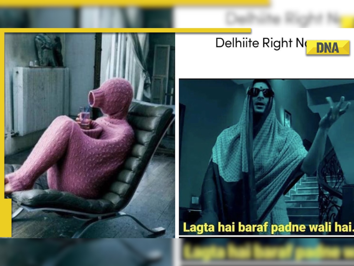 1200px x 900px - Delhi weather: #ColdWave trends on Twitter, Delhiites spark hilarious meme  fest amid winter chill