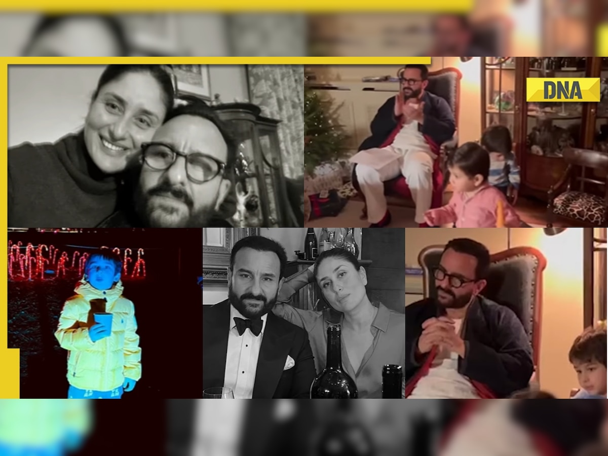 Kareena Kapoor shares adorable video of Christmas celebrations with Saif Ali Khan, Taimur, Jeh