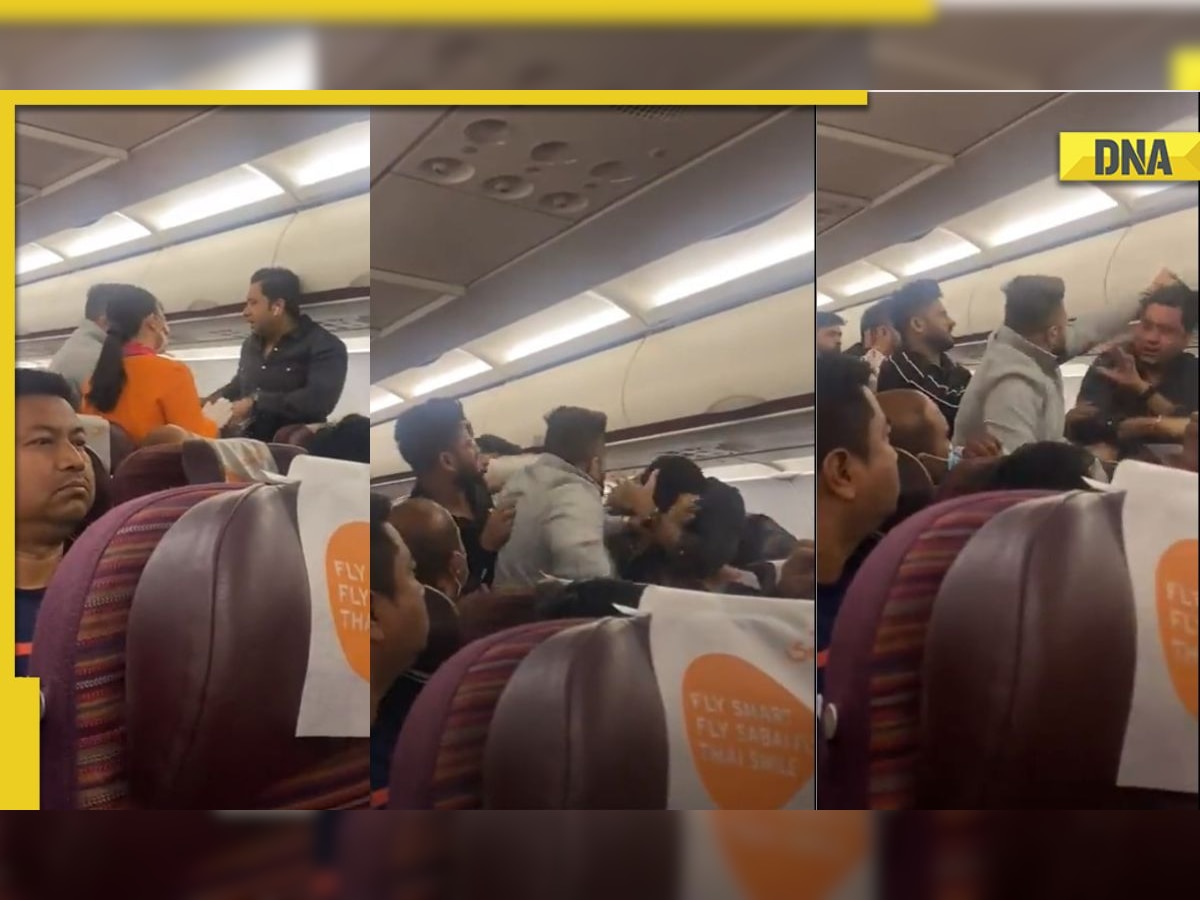 Viral video: Six men thrash, pull hair of co-passenger in Bangkok to Kolkata  flight