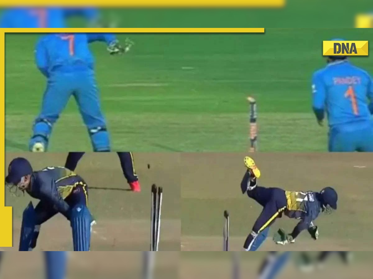 'Making MS Dhoni proud:' Nepal wicketkeeper inflicts two incredible no-look run outs in T20 match - WATCH