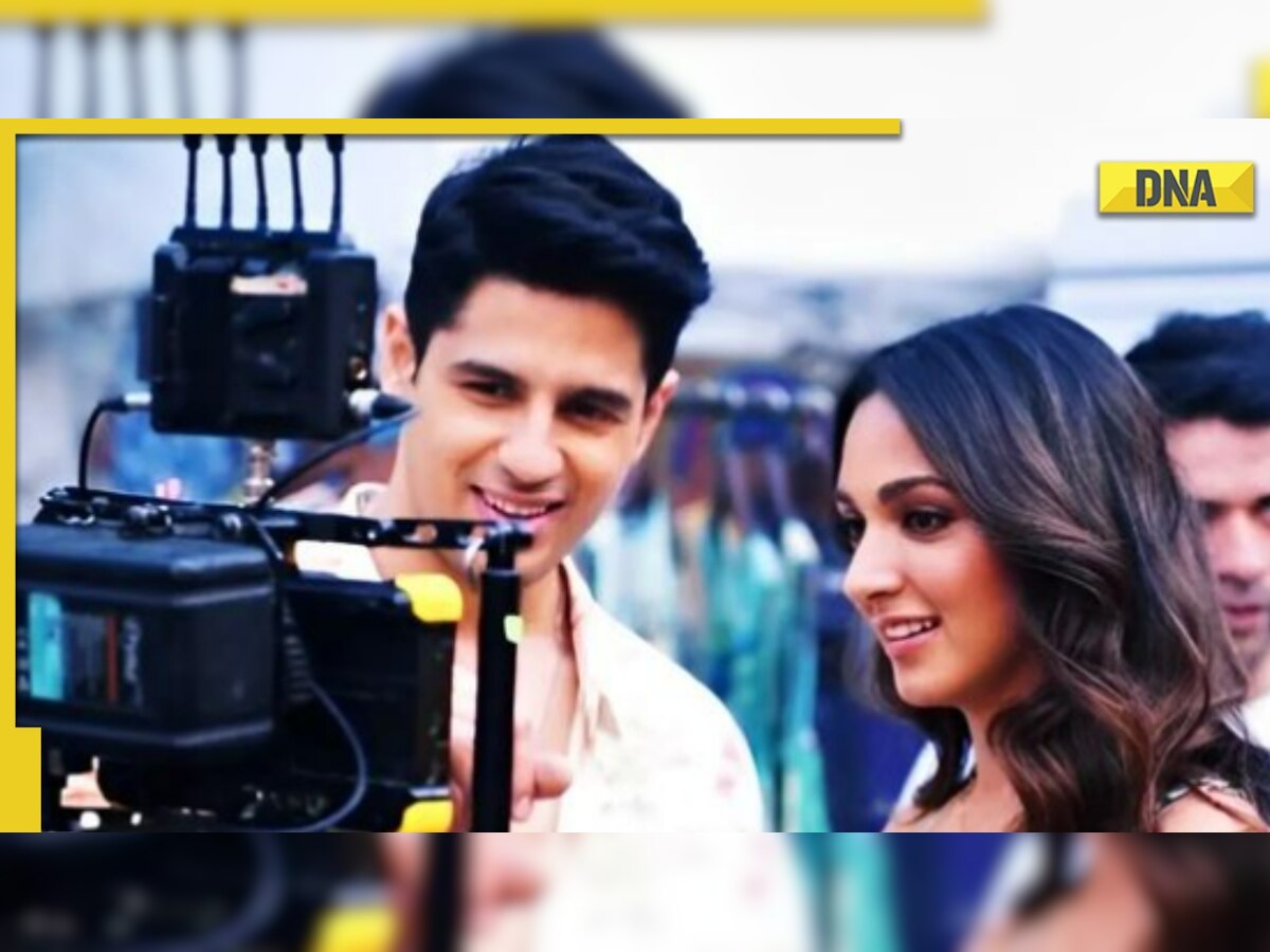 Sidharth Malhotra-Kiara Advani's BTS photos from ad shoot make fans go 'awww'
