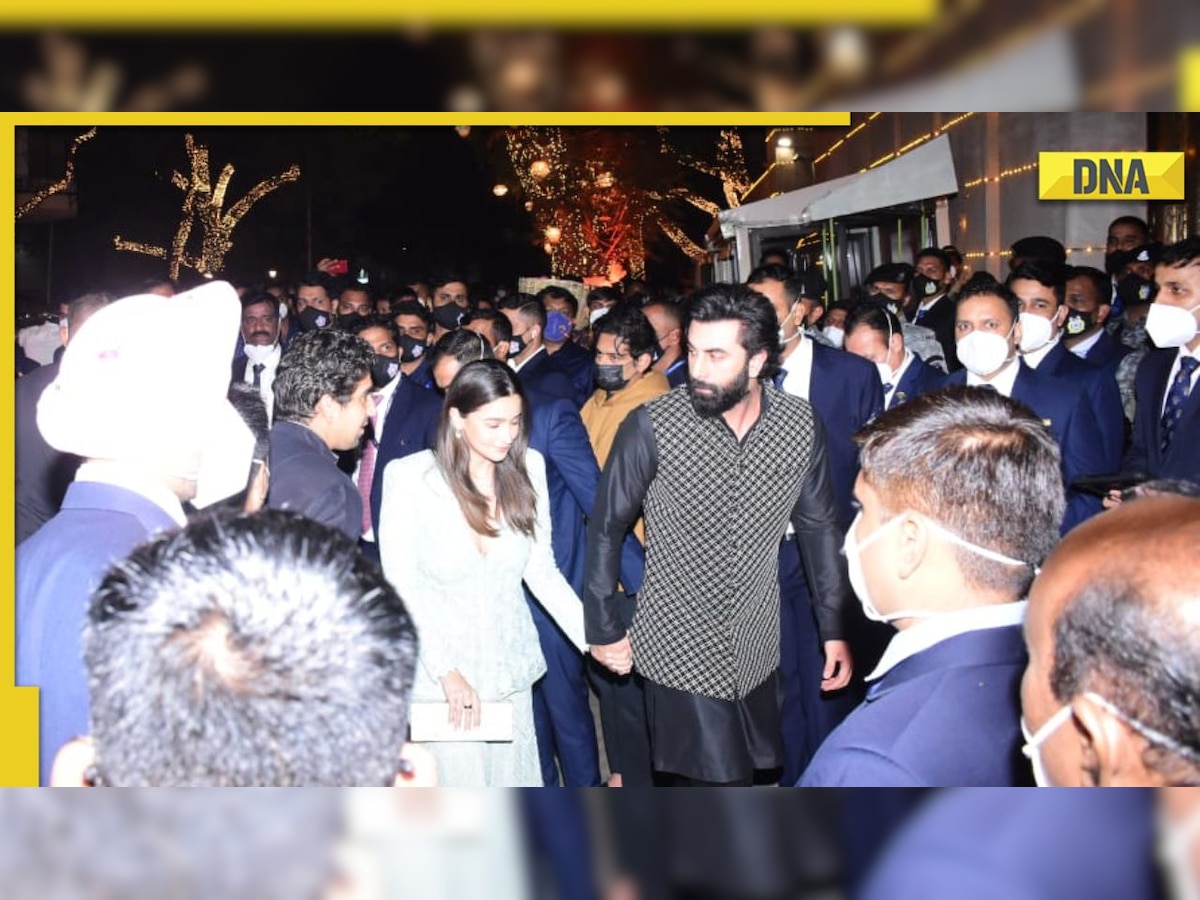 Alia Bhatt, Ranbir Kapoor arrive at Anant Ambani-Radhika Merchant's engagement; fans wonder why they didn't bring Raha
