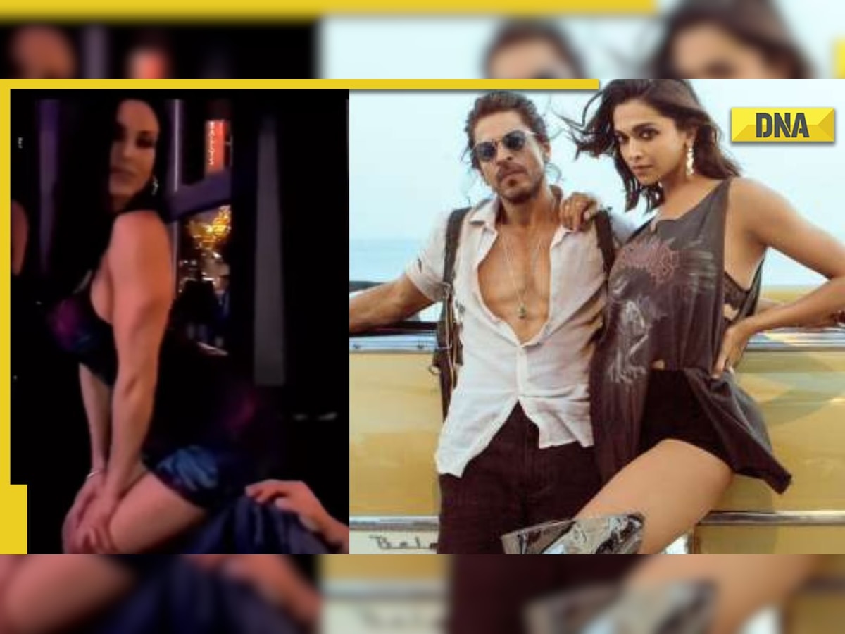 Xxxx Dipeeka Nagi - Adult star Kendra Lust grooves to Shah Rukh Khan's Jhoome Jo Pathaan,  netizens say 'Bigg Boss mein aa kar manegi'