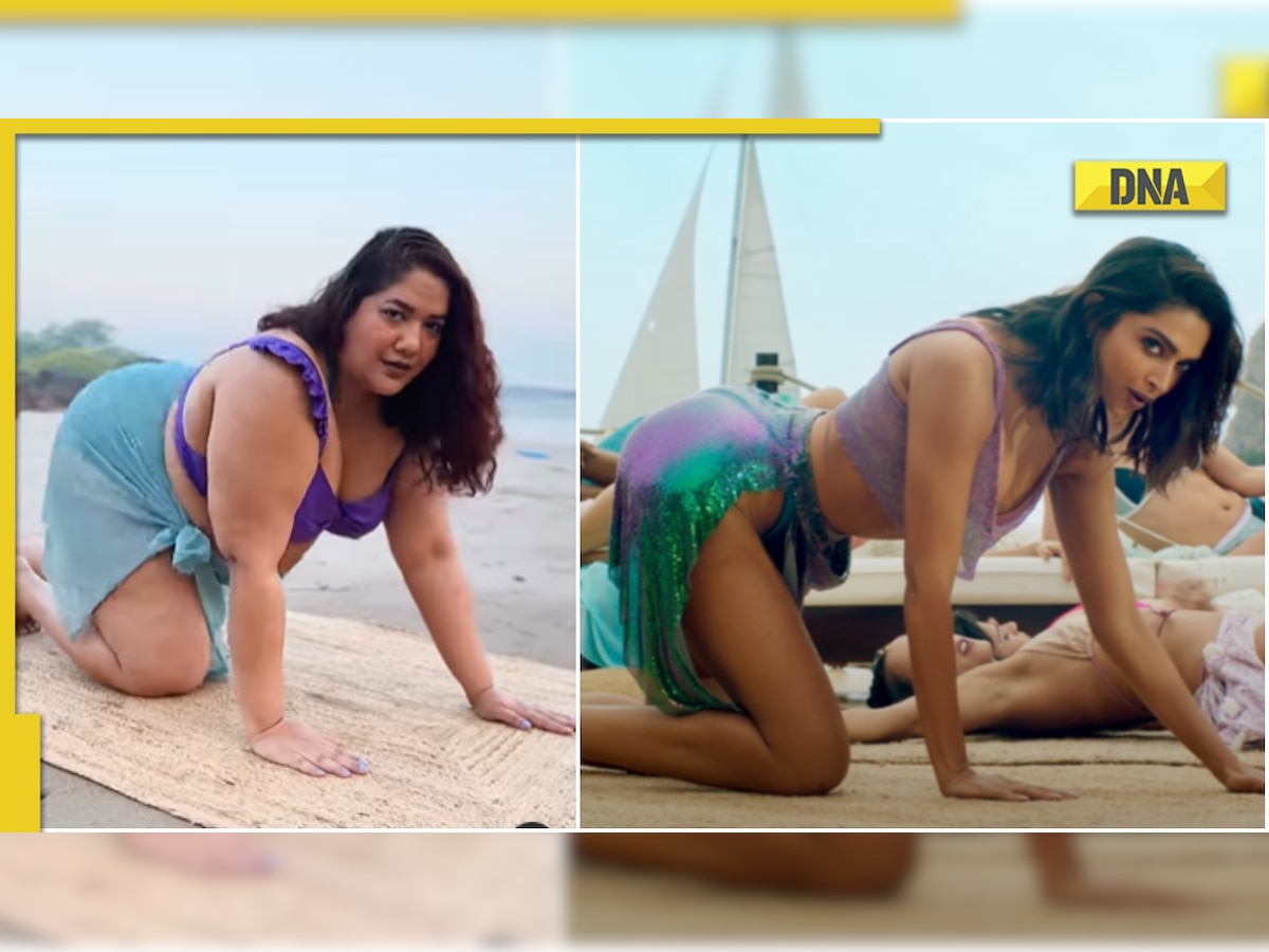 Influencer dances to Pathaan's 'Besharam Rang' on beach, viral video impresses internet