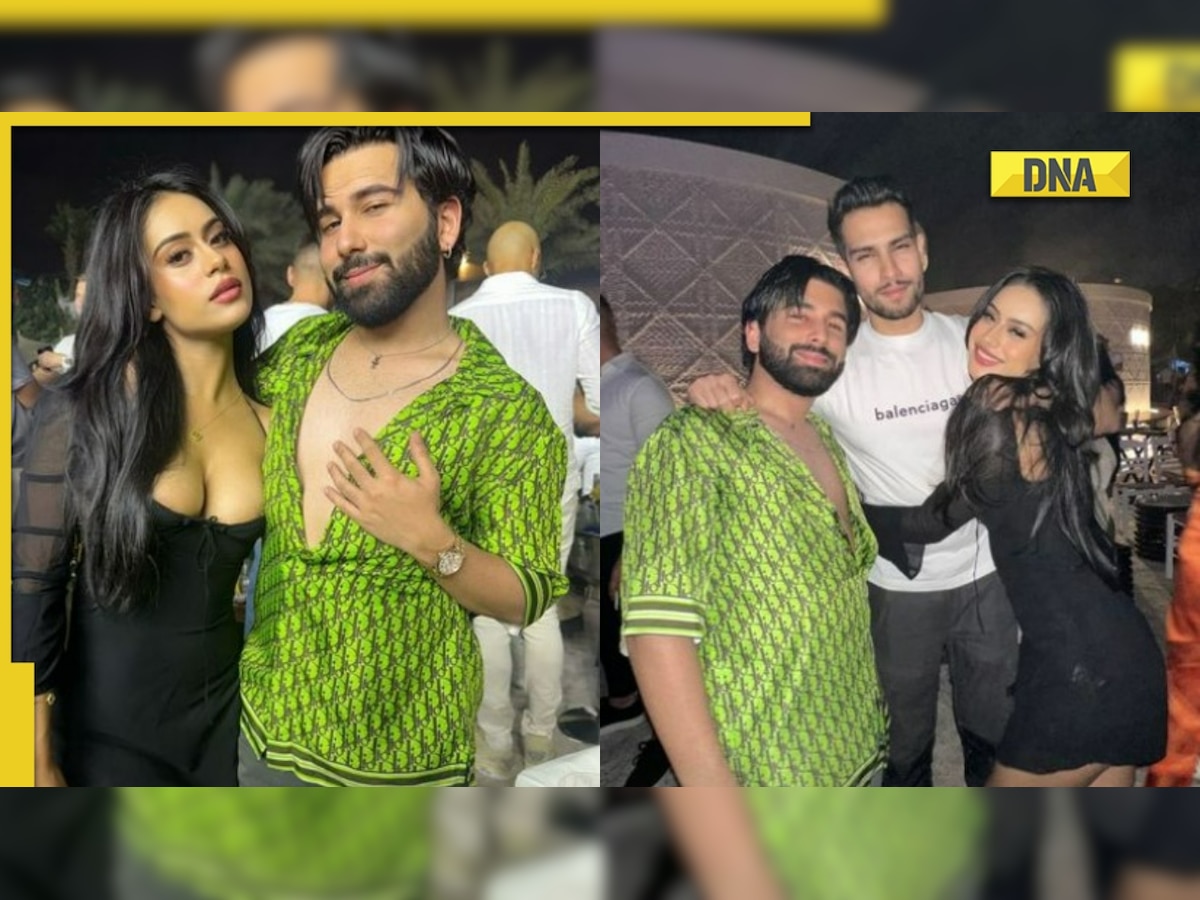 Kajal Devgan Xvideo - Nysa Devgan looks sexy in black as she parties with Orry, Vedant Mahajan  and friends, photos go viral