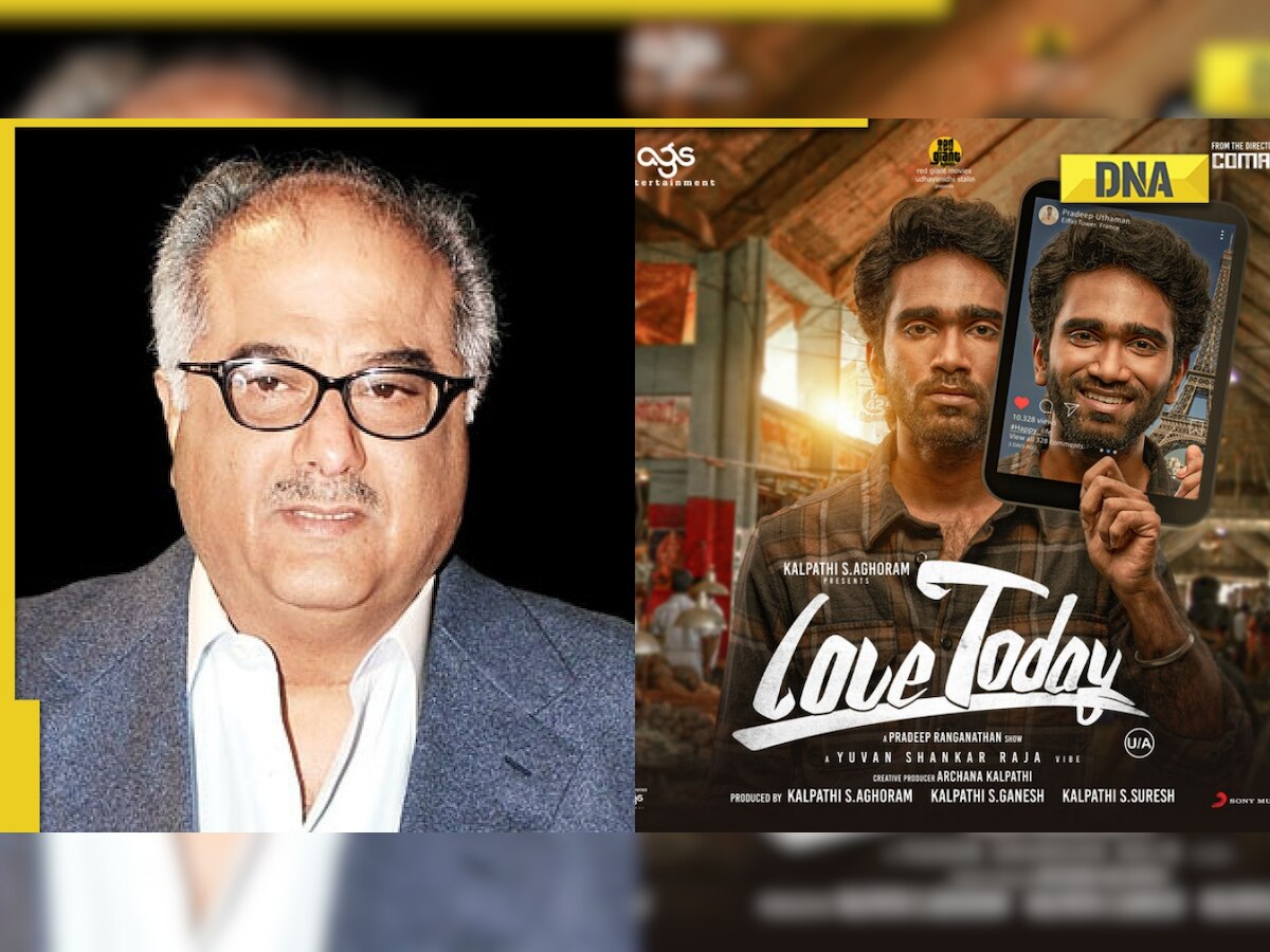 Boney Kapoor dismisses rumours of acquiring Hindi remake rights for Tamil romantic comedy Love Today