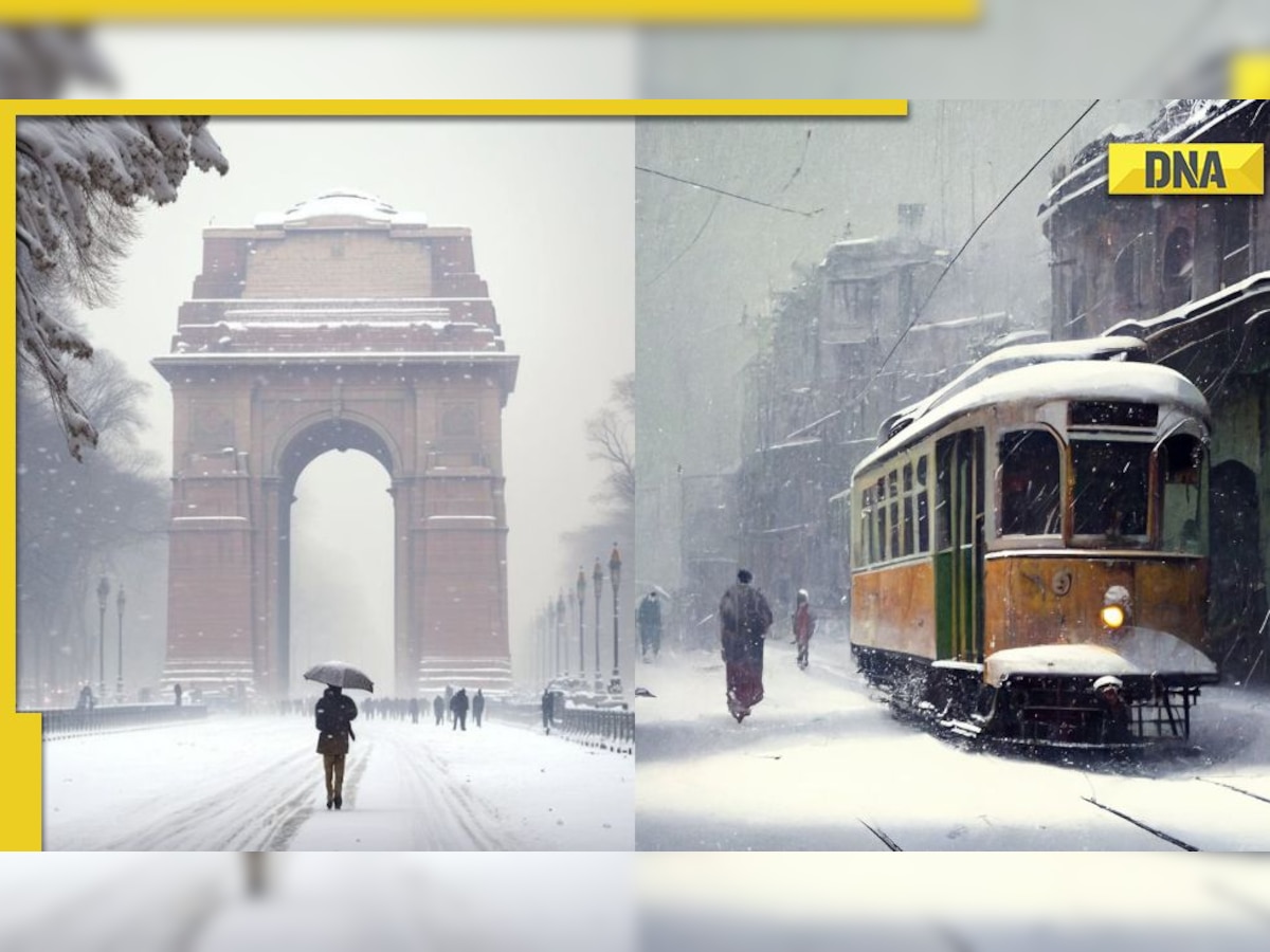 Ever wondered how Delhi would look like if covered in snow? AI-generated viral pics show stunning view of Indian cities