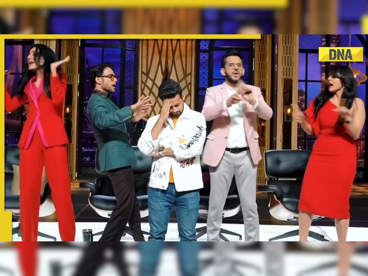 Shark Tank India: Aman Gupta, Anupam Mittal, Namita Thapar, Vineeta Singh sing, dance in response to 'pitch'. Watch