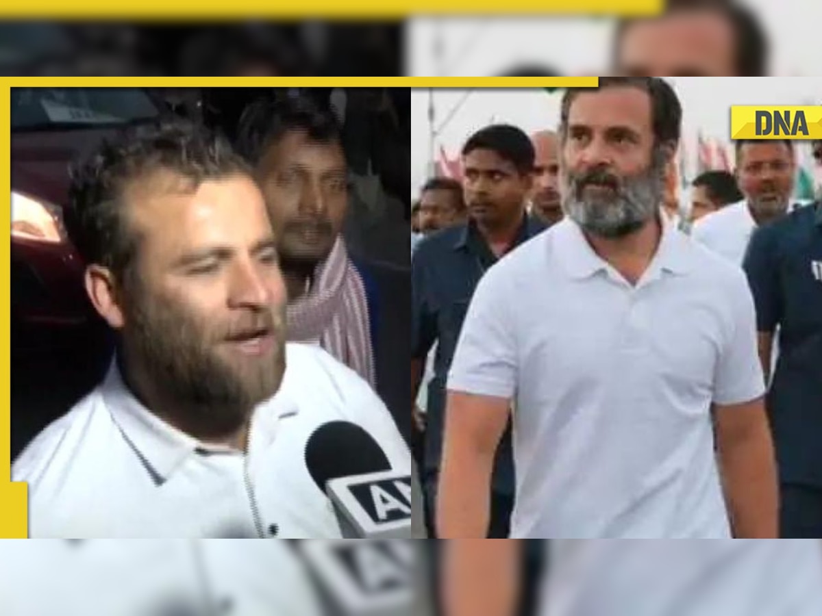 Rahul Gandhi's 'look alike' joins Bharat Jodo Yatra as it reaches Uttar Pradesh, video goes viral