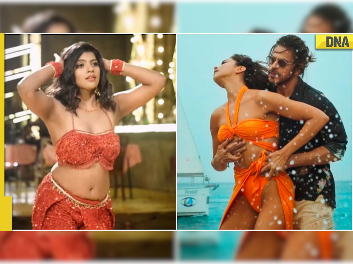 Madhuri Bikini Xxx - Viral video: Girl's elegant belly dance to Pathaan's 'Besharam Rang' sets  the internet on fire