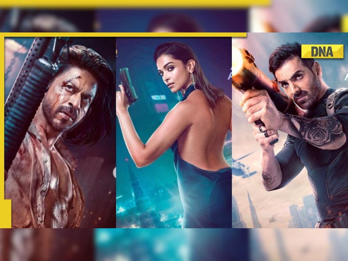 New Pathaan character posters of Shah Rukh Khan, Deepika Padukone, John Abraham have fans hyped: 'Jalne wale jalte raho'