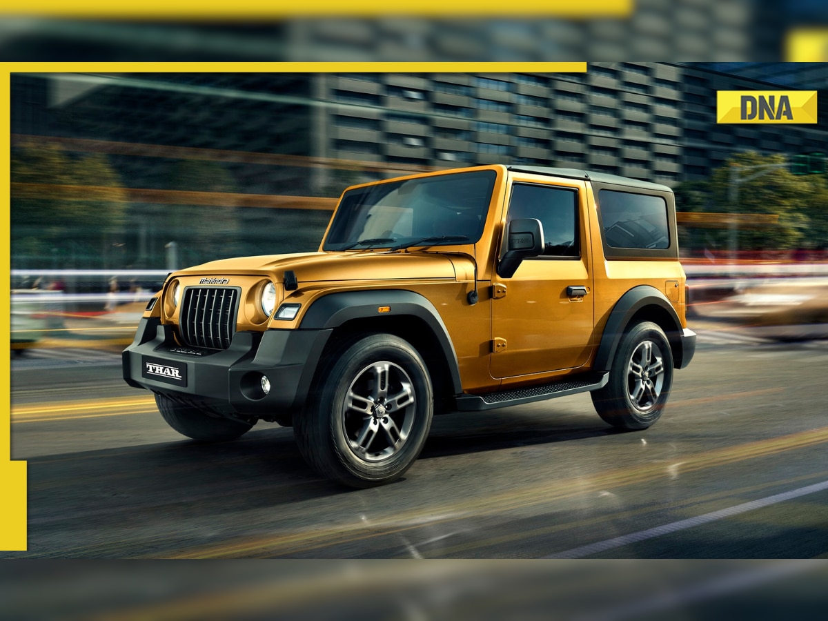 2023 Mahindra Thar RWD 4X2 finally launched in India, Rs 3.6 lakh cheaper than 4X4 model