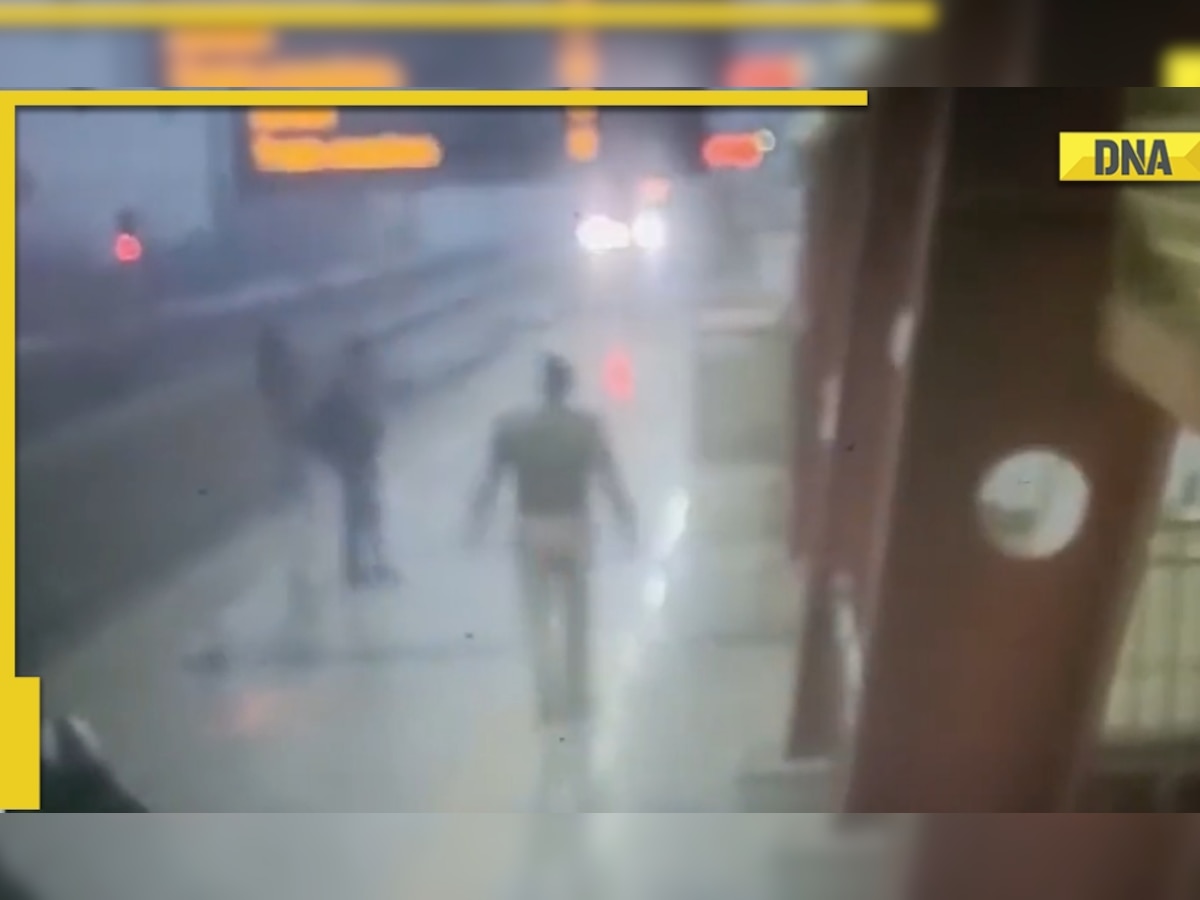 Delhi Metro: Alert CISF personnel saves woman from falling on track, incident caught on camera